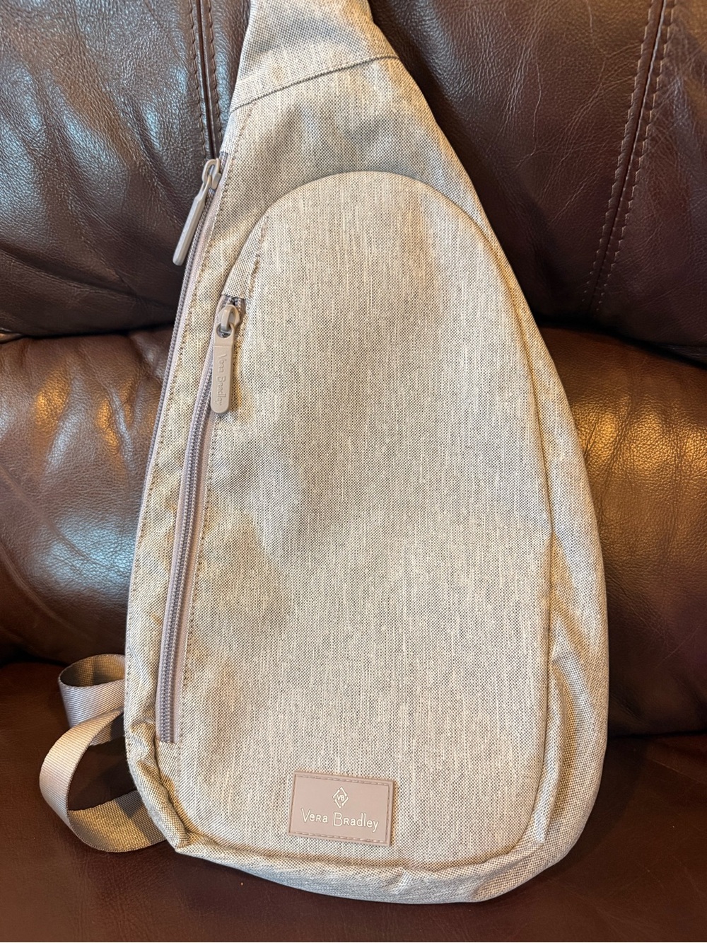 Vera Bradley Neutral Beige Crossbody Sling Bag